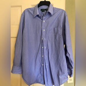 Men's Ralph Lauren Blue pin Striped button down Shirt